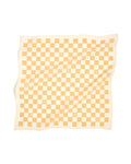 Brązowa w kratę bandana