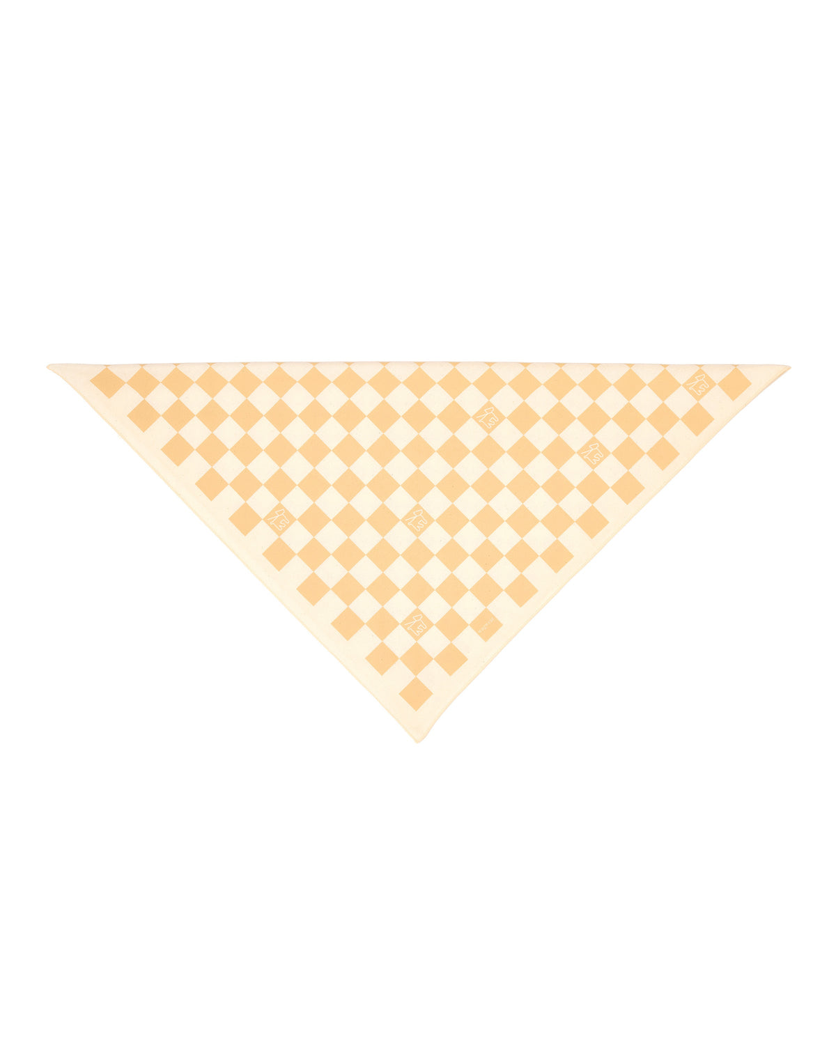 Brown Check  Bandana