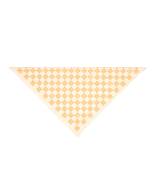 Braun kariertes Bandana