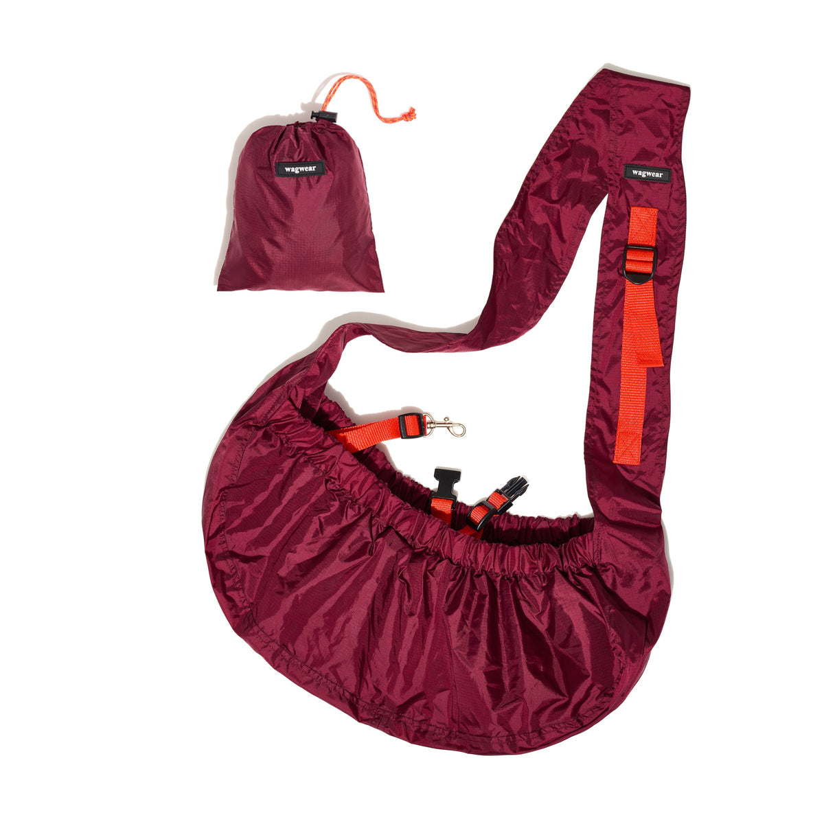 NEW!  Nylon Packable Messenger Pouch Carrier
