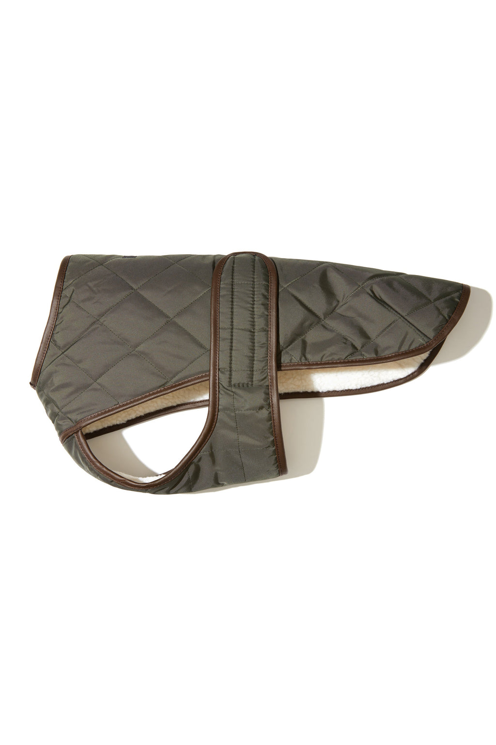Gewatteerde bodywarmer met Berberfleece