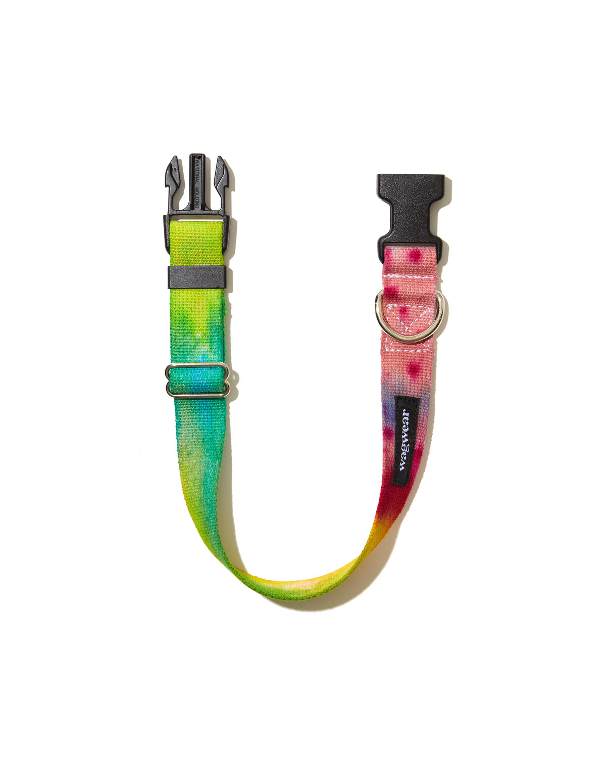 tie-dye collar